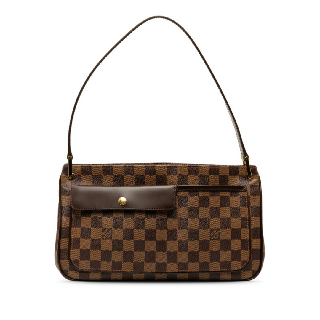 LOUIS VUITTON(ルイヴィトン)の美品 ルイ ヴィトン ダミエ オーバーニュ ハンドバッグ ショルダーバッグ N51129 PVC レディース LOUIS VUITTON 【222-45328】 レディースのバッグ(ショルダーバッグ)の商品写真