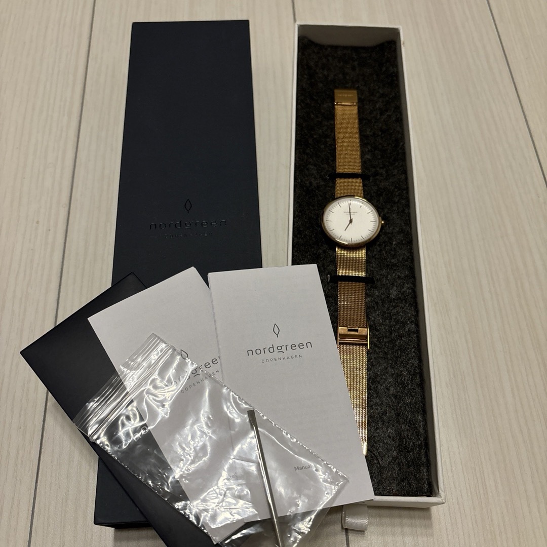 Daniel Wellington(ダニエルウェリントン)の4/25発送♡nordgreen infinity ピンクゴールド　32mm レディースのファッション小物(腕時計)の商品写真