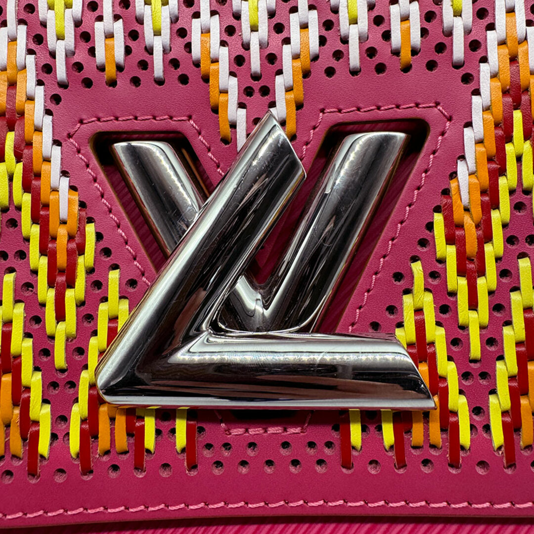 LOUIS VUITTON(ルイヴィトン)のルイ ヴィトン LOUIS VUITTON ショルダーバッグ 斜め掛けショルダーバッグ エピ ツイストMM エピレザー ピンク×マルチカラー シルバー レディース 送料無料【中古】 z0412 レディースのバッグ(ショルダーバッグ)の商品写真