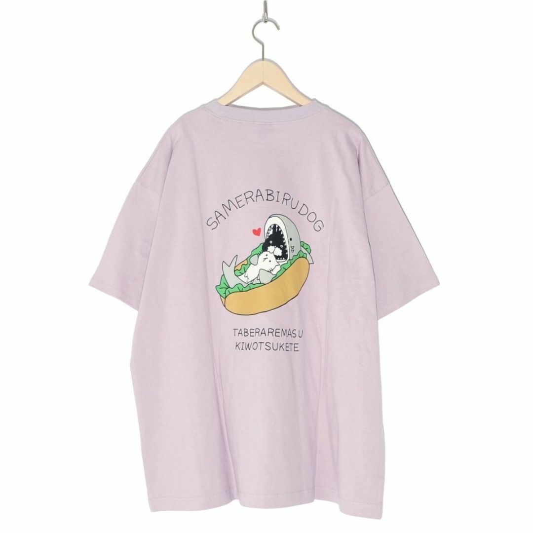 ScoLar(スカラー)のスカラーパリティ 342107 サメラビルドッグ プリントTシャツ レディースのトップス(Tシャツ(半袖/袖なし))の商品写真