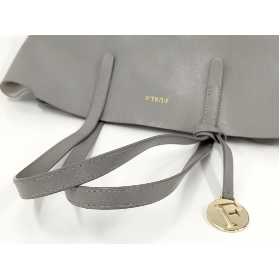 FURLA - FURLA トートバッグ レザー グレーの通販 by サカイの FURLA - FURLA トートバッグ レザー グレーの通販 by サカイの