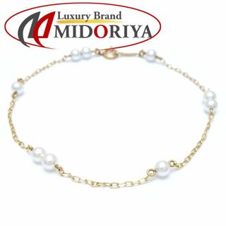 ミキモト(MIKIMOTO)のMIKIMOTO ミキモト ベビーパール ブレスレット 真珠3.5～3.7ミリ K18YG イエローゴールド/291604【中古】【BJ】(ブレスレット/バングル)