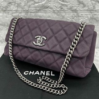 シャネル(CHANEL)のシャネル　マトラッセ　キャビアスキン　ショルダーバッグ　レアカラー(ショルダーバッグ)