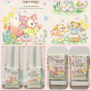 ディズニー(Disney)の最新💐カムファインドスプリング　ショルダーポシェット　ディズニーシー(ショルダーバッグ)