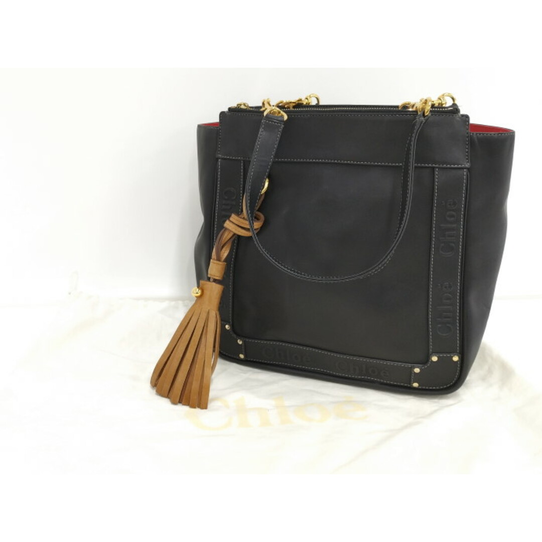 Chloe - Chloe エデン トートバッグ レザー ブラックの通販 by Chloe - Chloe エデン トートバッグ レザー ブラックの通販 by
