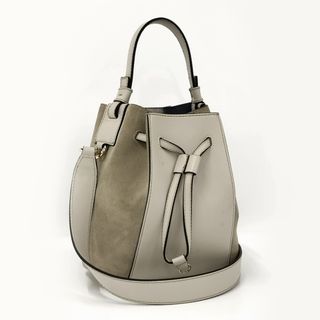 フルラ(Furla)のFURLA ミアステラ 2WAY ハンドバッグ ショルダーバッグ レザー グレー(ショルダーバッグ)