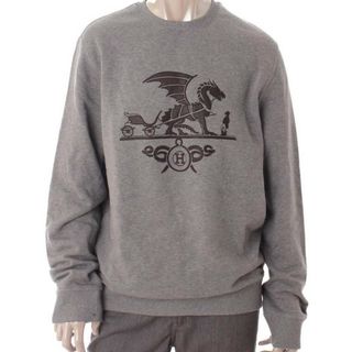 エルメス(Hermes)のHERMES美品　クスリブリス ドラゴン スウェットシャツ(スウェット)