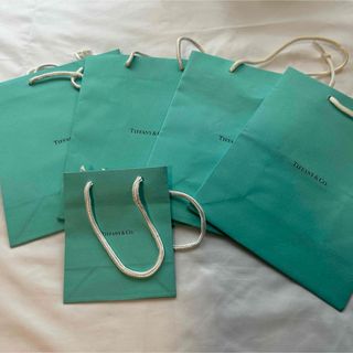 Tiffany & Co. - 美品　ティファニー 紙袋 ショップ袋　5枚セット