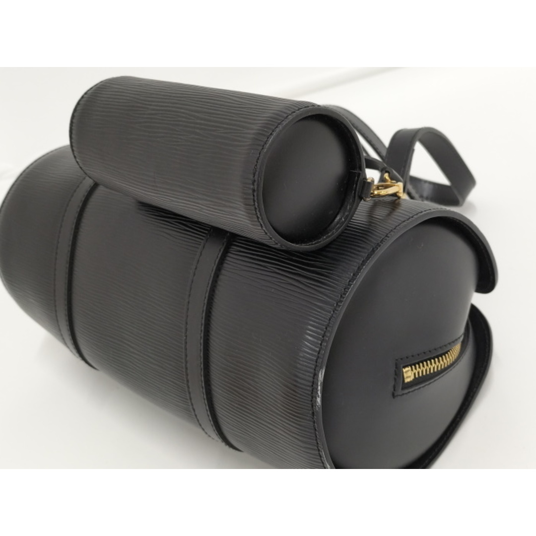 LOUIS VUITTON スフロ ハンドバッグ エピ ノワール ポーチ付 バッグ LOUIS VUITTON スフロ ハンドバッグ エピ ノワール ポーチ付 バッグ