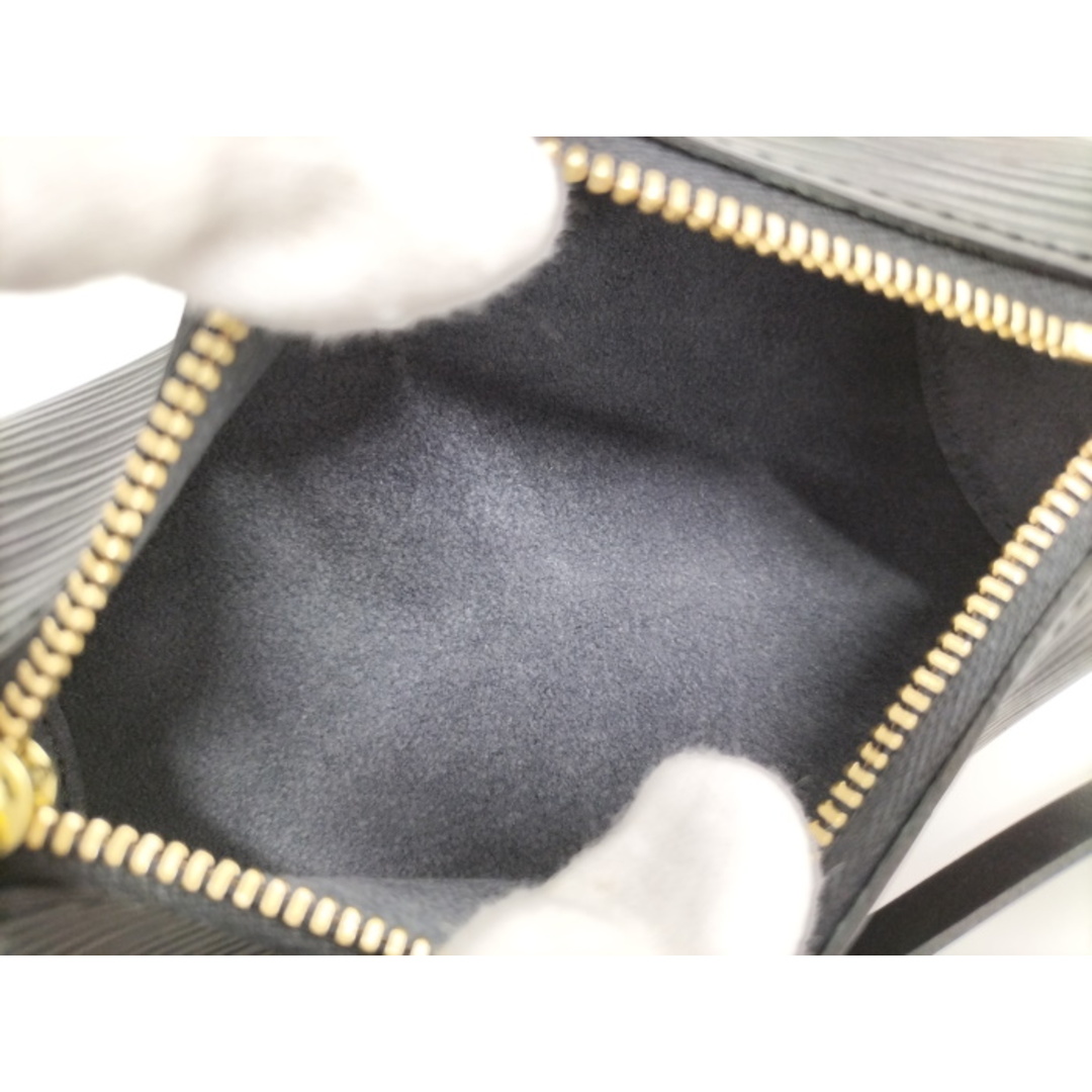 LOUIS VUITTON スフロ ハンドバッグ エピ ノワール ポーチ付 バッグ LOUIS VUITTON スフロ ハンドバッグ エピ ノワール ポーチ付 バッグ
