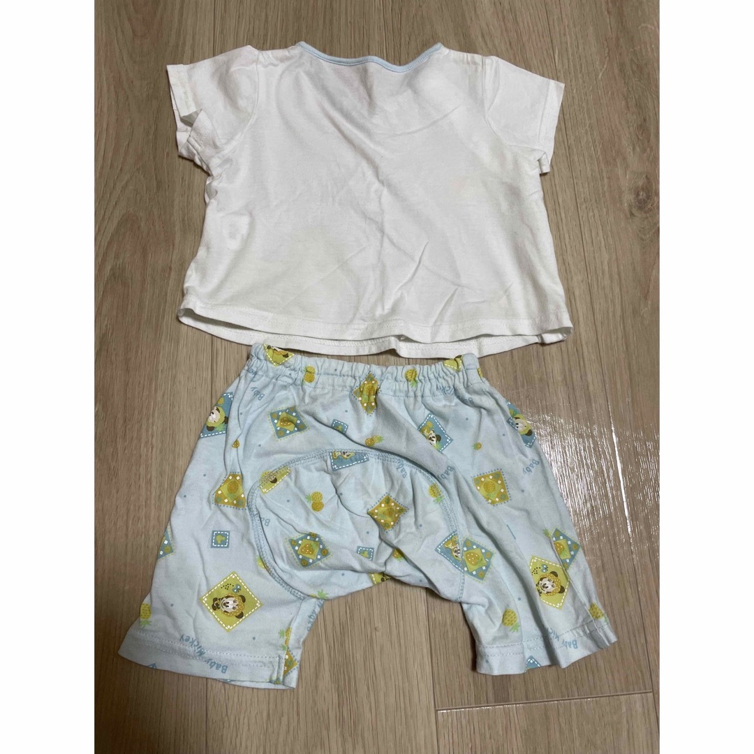 Disney(ディズニー)のパジャマ　ベビーミッキー　70 キッズ/ベビー/マタニティのベビー服(~85cm)(パジャマ)の商品写真