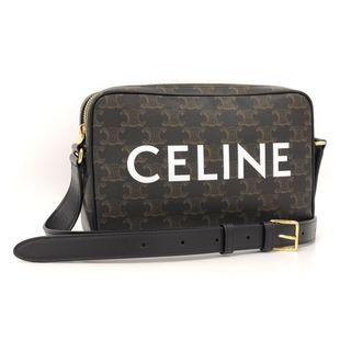 セリーヌ(celine)のCELINE トリオンフ ショルダーバッグ レザー ブラウン 194502CIM(ショルダーバッグ)