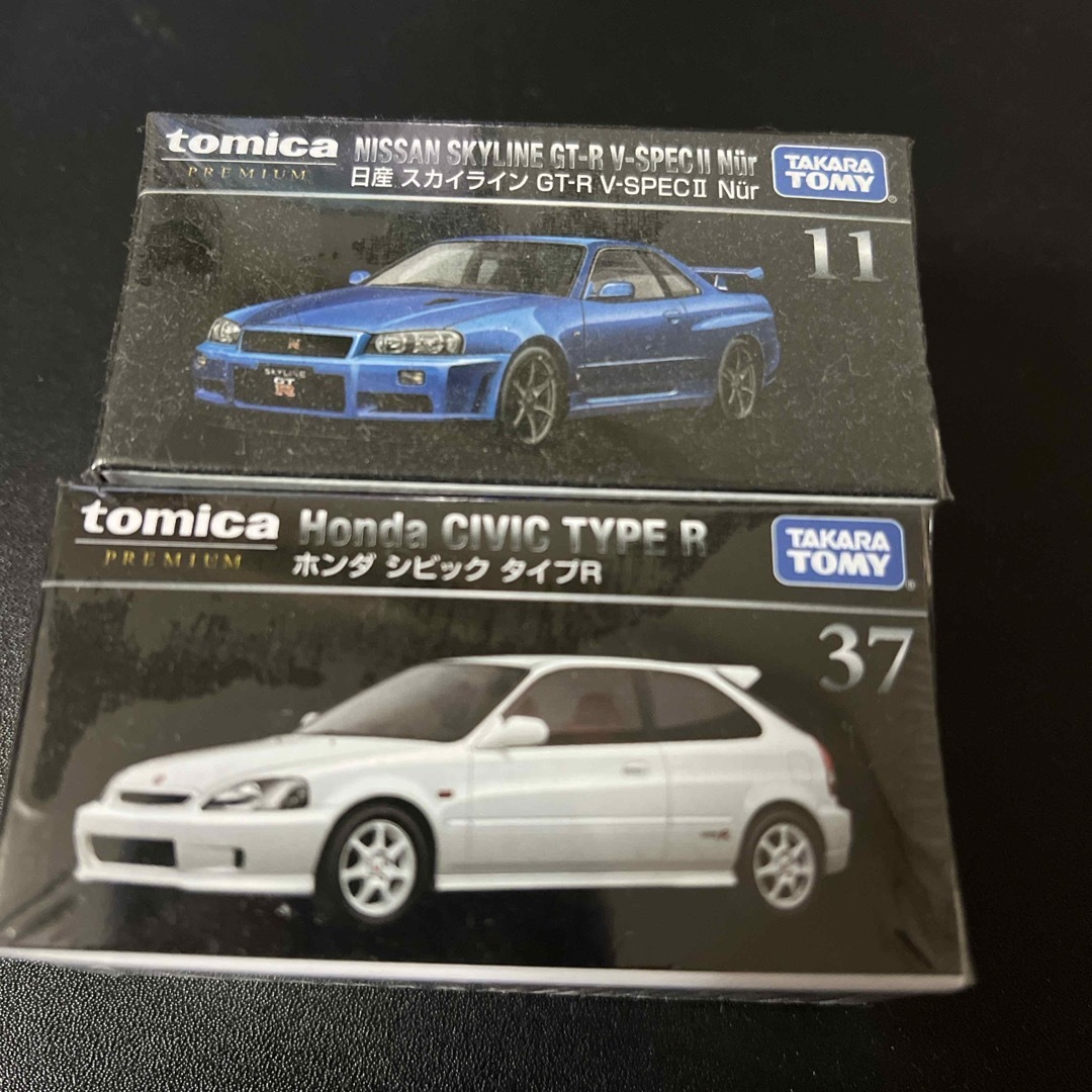 トミカプレミアム　EK9 R34GT-R エンタメ/ホビーのおもちゃ/ぬいぐるみ(ミニカー)の商品写真