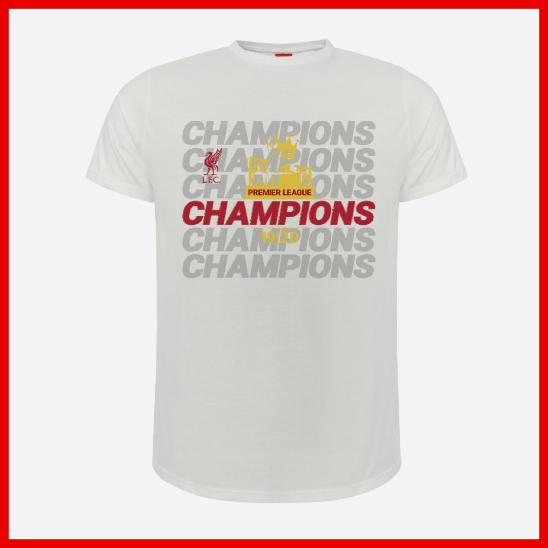 公式 リヴァプール Liverpool Tシャツ 【購入時コメント不要です】 スポーツ/アウトドアのサッカー/フットサル(記念品/関連グッズ)の商品写真