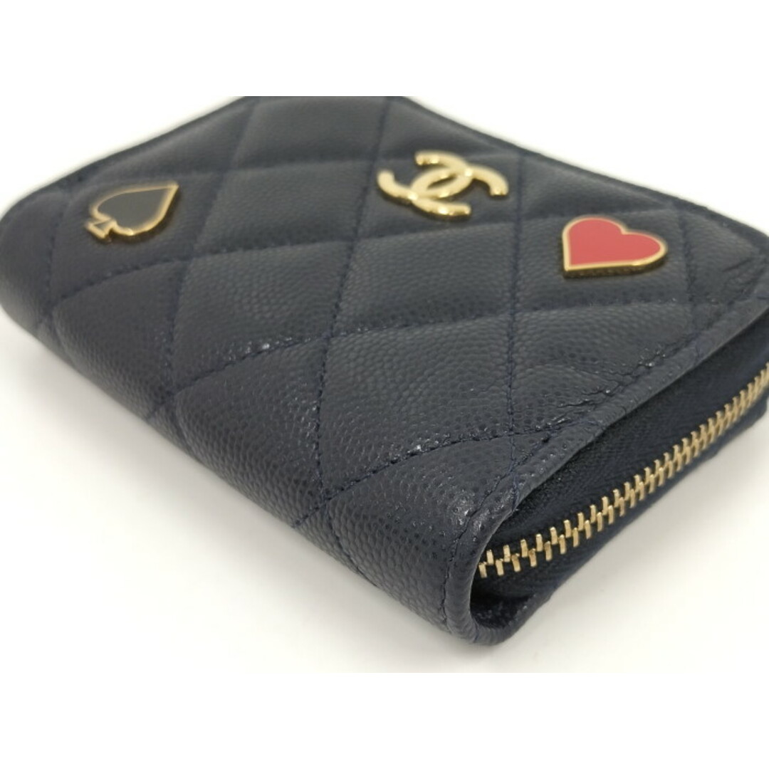 CHANEL - CHANEL コインケース マトラッセ ロゴ トランプ CHANEL - CHANEL コインケース マトラッセ ロゴ トランプ