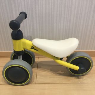 アイデス(ides)の美品　アイデス　D-bike Dバイク Dbikeミニ　イエロー　三輪車(三輪車)