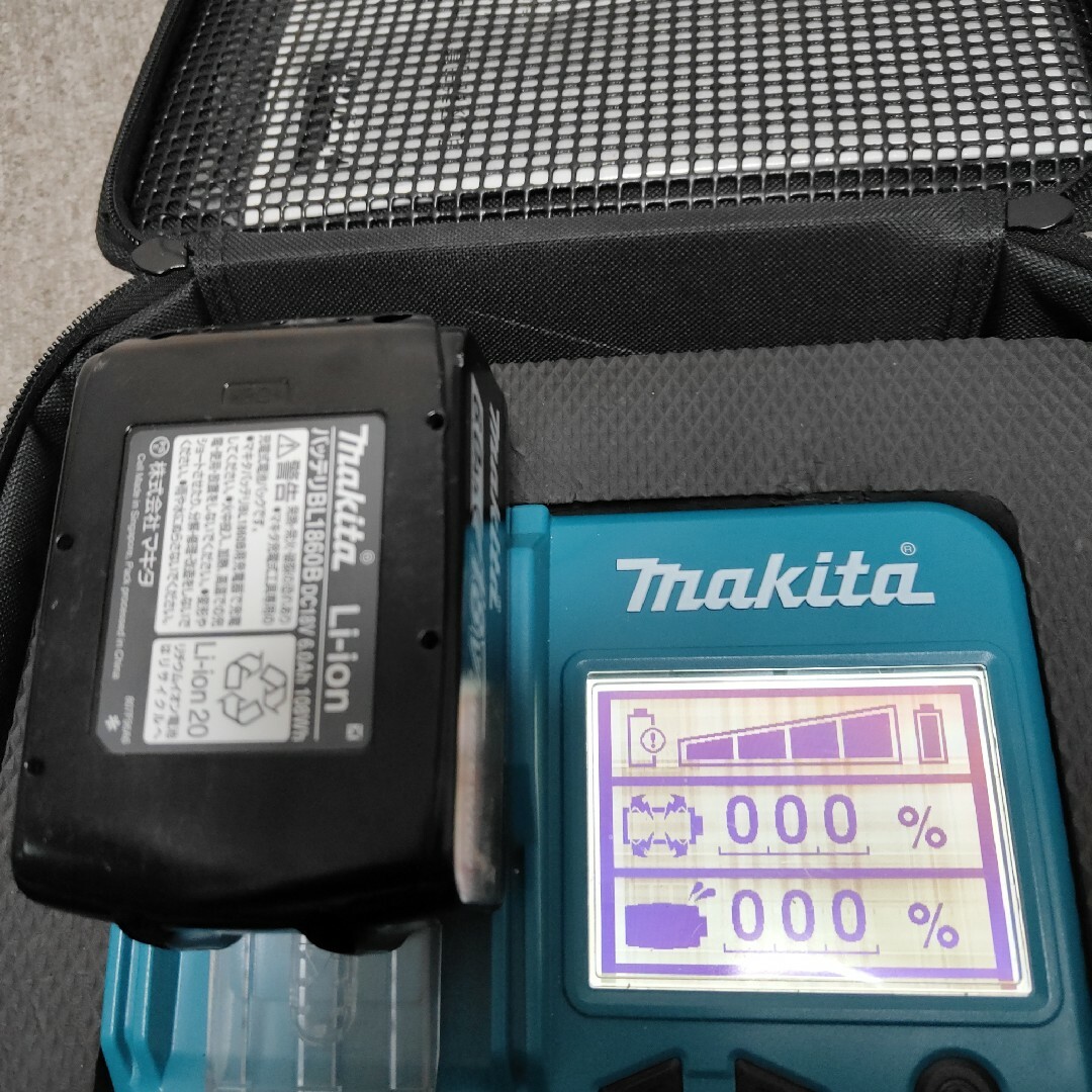 Makita(マキタ)の美品！　マキタ　純正　18V  バッテリー　BL1860Bｘ2 その他のその他(その他)の商品写真