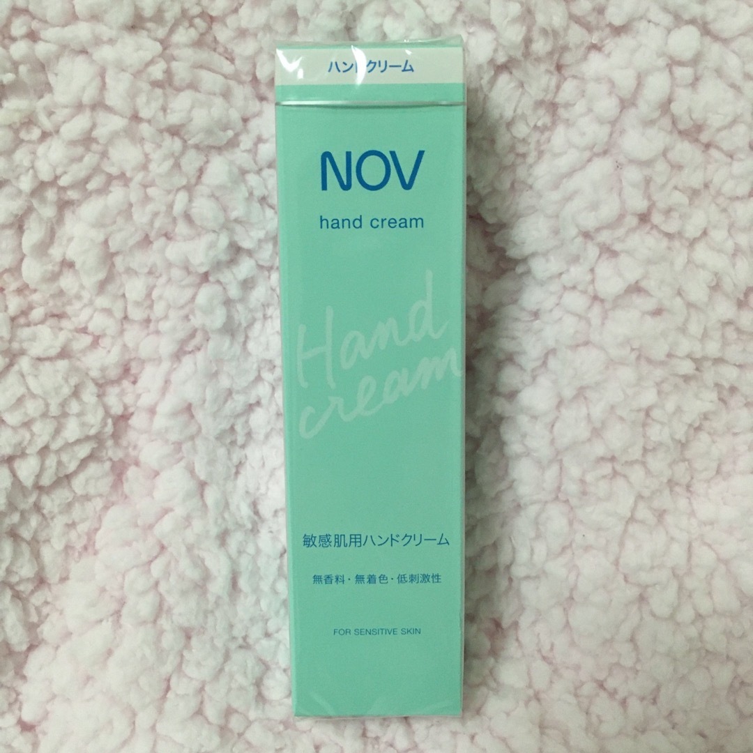 noevir(ノエビア)のゆうパケ☆NOV ノブ 敏感肌用ハンドクリーム　50g　ノエビア　 コスメ/美容のボディケア(ハンドクリーム)の商品写真