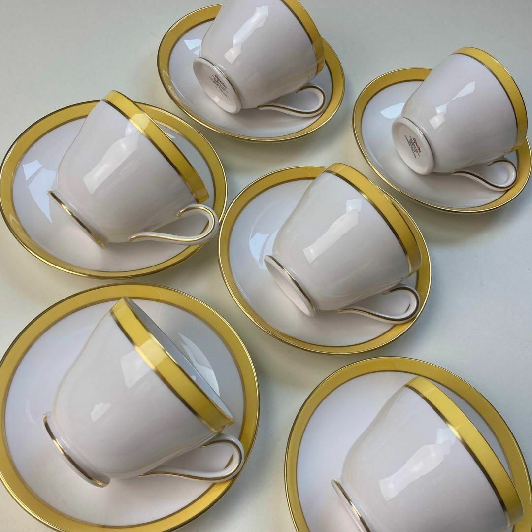 SPODE スポード カップ&ソーサー 6客 consul yellow 食器 SPODE スポード カップ&ソーサー 6客 consul yellow 食器