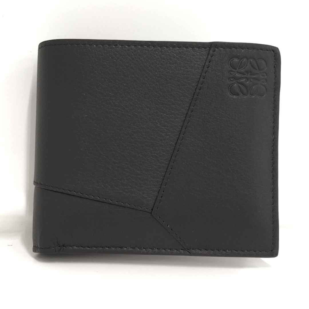 LOEWE(ロエベ)のLOEWE パズル バイフォールド コインウォレット レザー ブラック レディースのファッション小物(財布)の商品写真