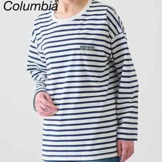 コロンビア(Columbia)のColumbia  ボーダーロンTシャツ(Tシャツ(長袖/七分))