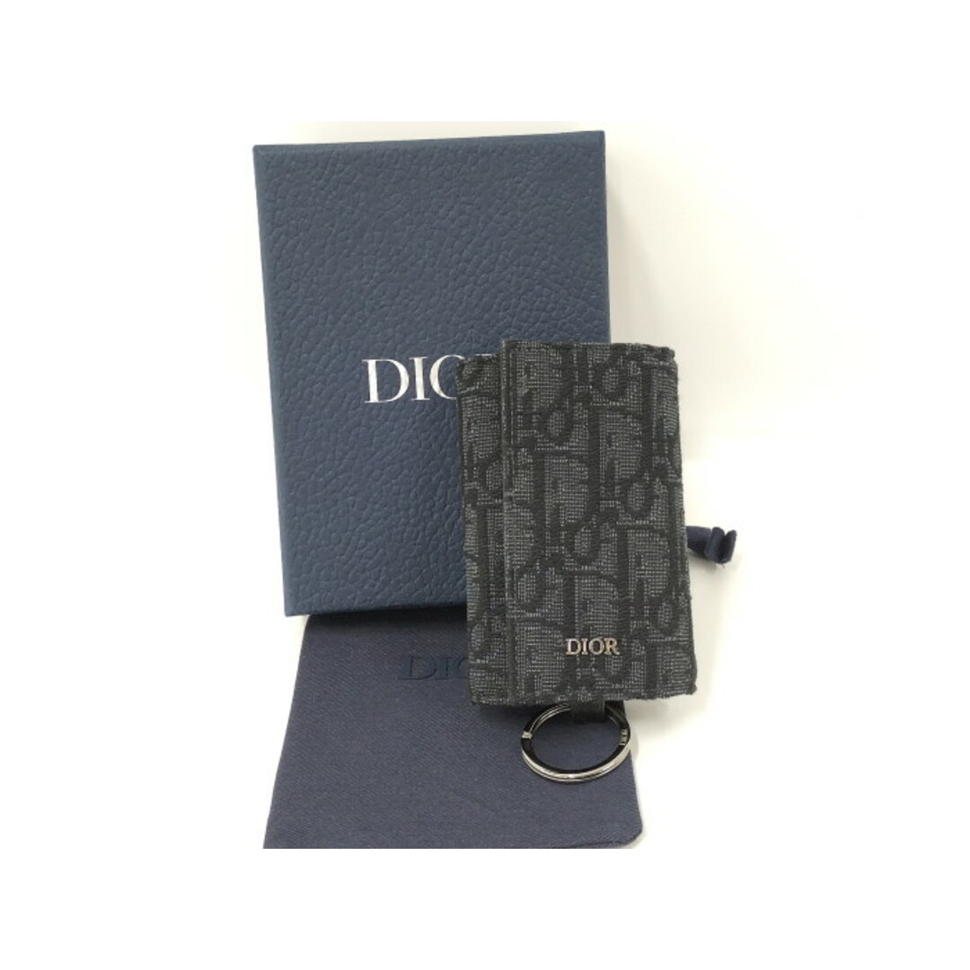 Christian Dior - Christian Dior キーケース 6連 オブリーク Christian Dior - Christian Dior キーケース 6連 オブリーク
