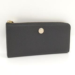 フルラ(Furla)のFURLA ラウンドファスナー 長財布 レザー ブラック(財布)