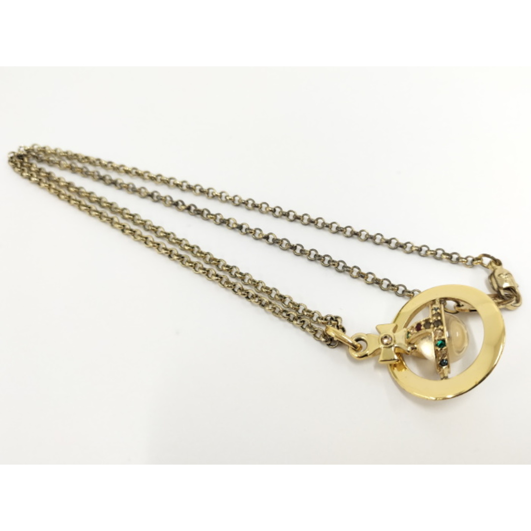 Vivienne Westwood(ヴィヴィアンウエストウッド)のVivienne Westwood ネックレス ペンダント オーブ メッキ レディースのアクセサリー(ネックレス)の商品写真