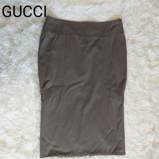 グッチ(Gucci)のGUCCI　タイトスカート　サイズ40(ひざ丈スカート)