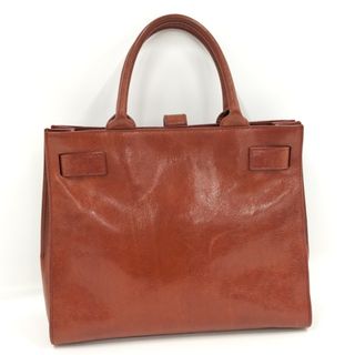 フルラ(Furla)のFURLA ハンドバッグ レザー 赤茶色(ハンドバッグ)