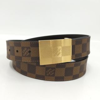 ルイヴィトン(LOUIS VUITTON)のLOUIS VUITTON サンチュール ベルト ダミエ エベヌ M0021S(ベルト)