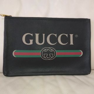 グッチ(Gucci)の美品　GUCCI　国内直営店購入　クラッチバッグ　セカンドバッグ　正規品(セカンドバッグ/クラッチバッグ)