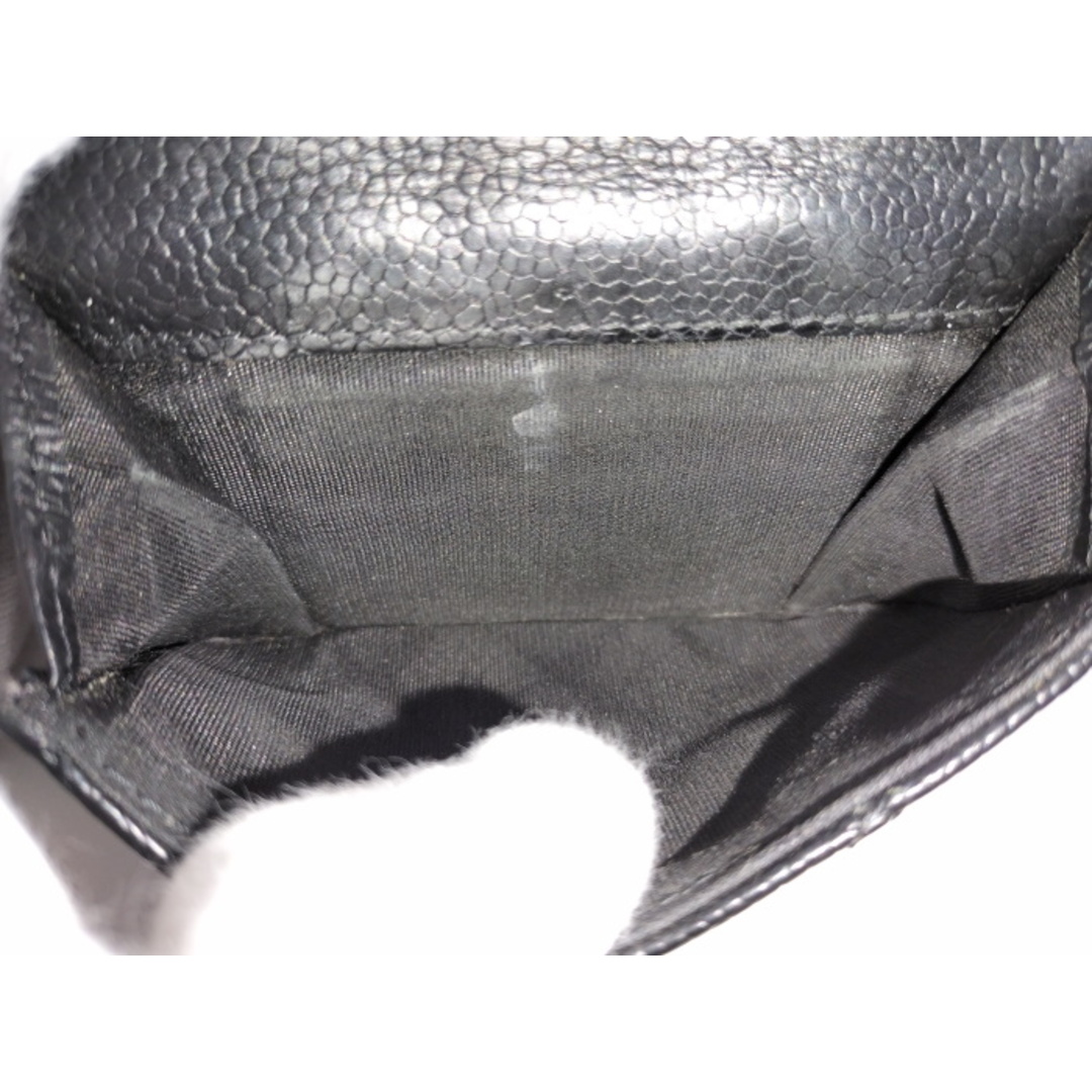 CHANEL ボーイシャネルスモールフラップ 三つ折り財布 レザー CHANEL ボーイシャネルスモールフラップ 三つ折り財布 レザー