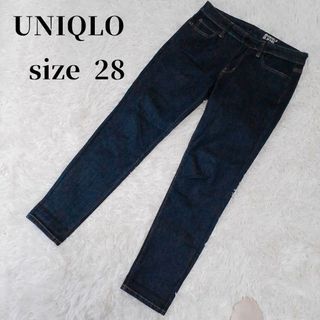 ユニクロ(UNIQLO)の【美品✴️】UNIQLOジーンズレディース　FIT SKINNY FIT  28(デニム/ジーンズ)