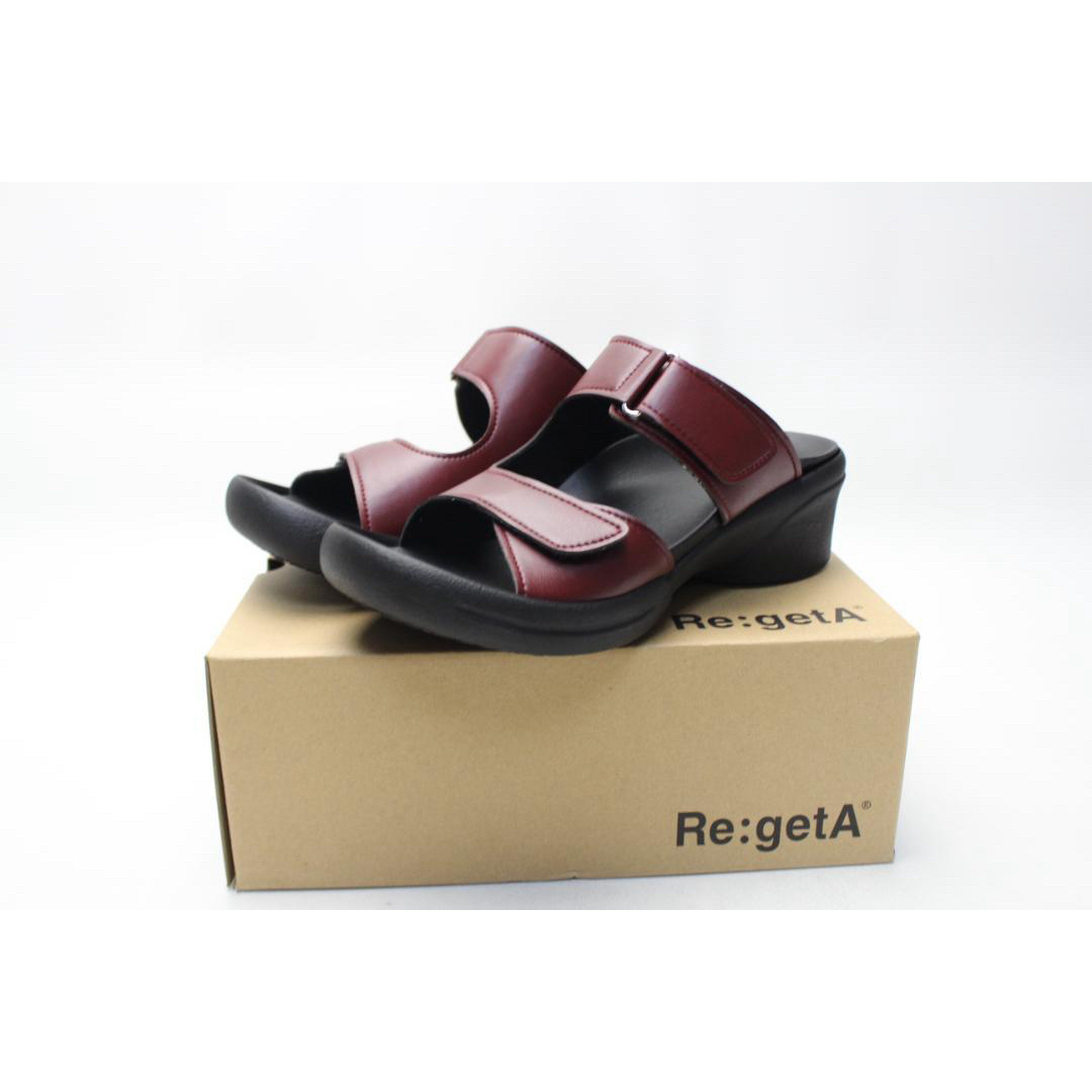 Re:getA(リゲッタ)の新品♪Re:getA ダブルベルトサンダル(LL)/316 レディースの靴/シューズ(サンダル)の商品写真