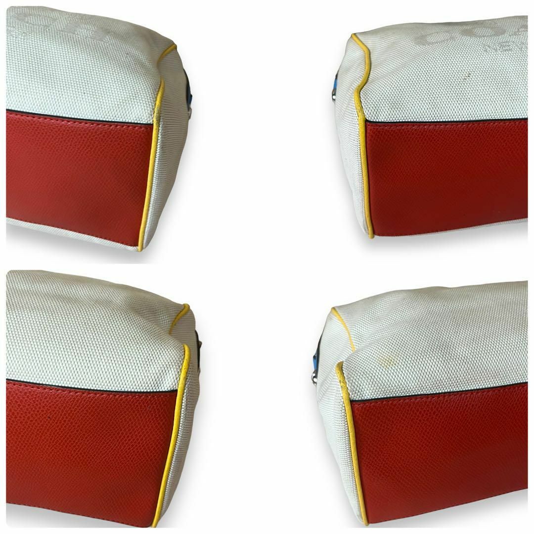 COACH(コーチ)の激レア品　COACH　ミニ　ベネット　マルチカラー　ハンドバッグ　デカロゴ レディースのバッグ(ハンドバッグ)の商品写真