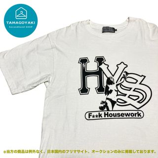 ヒステリックグラマー(HYSTERIC GLAMOUR)のヒステリックグラマー　Tシャツ　ヒスガール　ウーマン　HYS センターロゴ　M(Tシャツ/カットソー(半袖/袖なし))