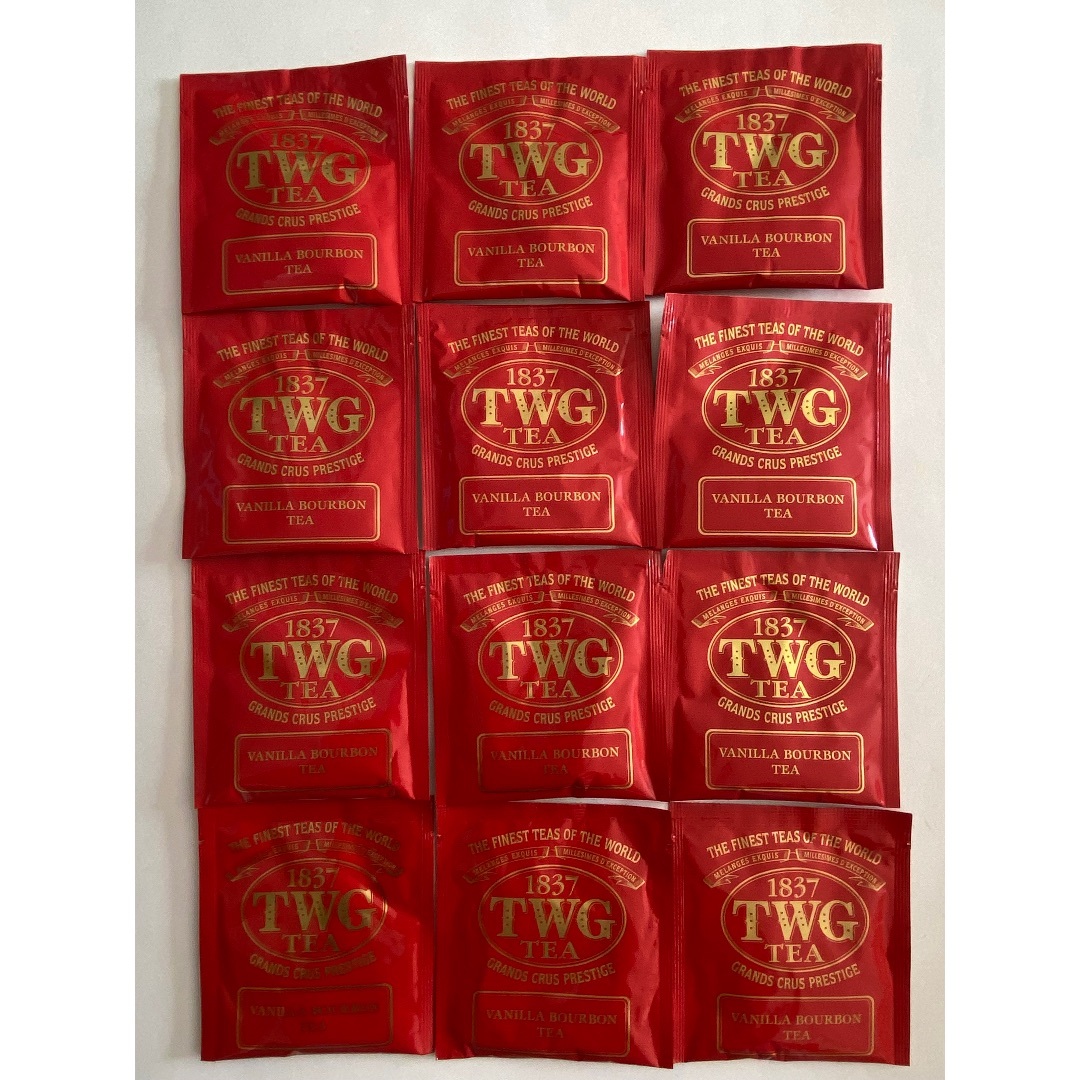 TWG VANILLA BOURBON TEA バニラバーボンティー　おまけ付き 食品/飲料/酒の飲料(茶)の商品写真