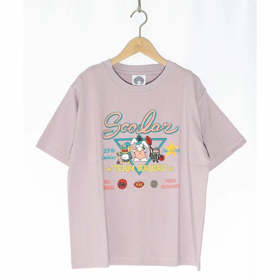 ScoLar(スカラー)のスカラー 142618 ScoLar25周年記念杯 スポーツ大会プリントTシャツ レディースのトップス(Tシャツ(半袖/袖なし))の商品写真