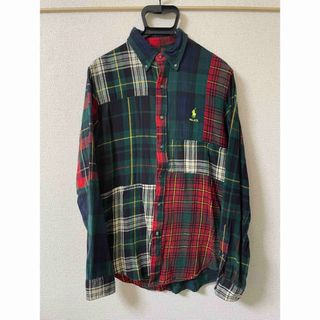 パレス(PALACE)のPALACE RALPH LAUREN パッチワークシャツ M(シャツ)