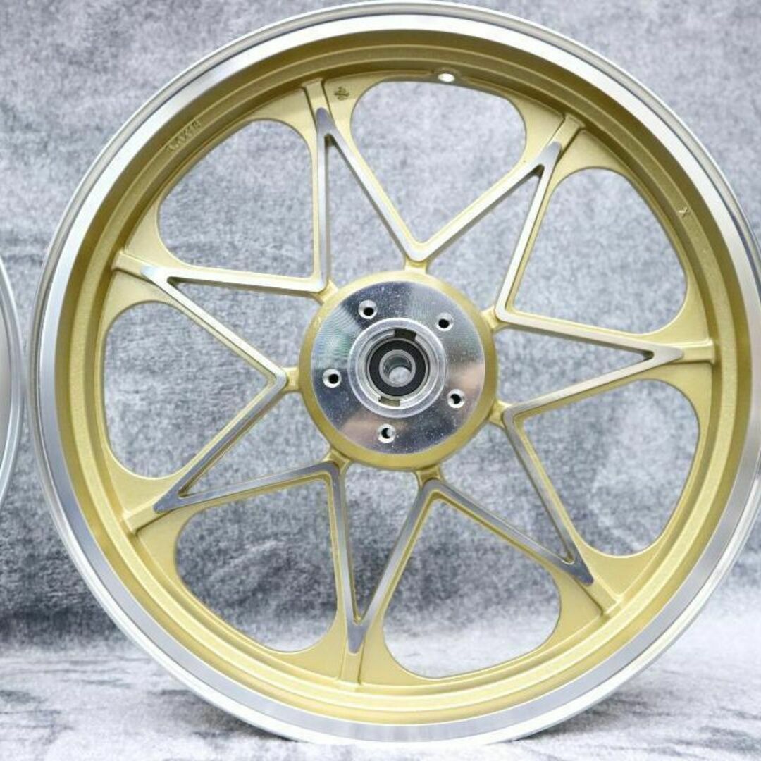 ZRX400 キャストホイール 金/ナインキャスト ゼファー750 ZRX400 キャストホイール 金/ナインキャスト ゼファー750