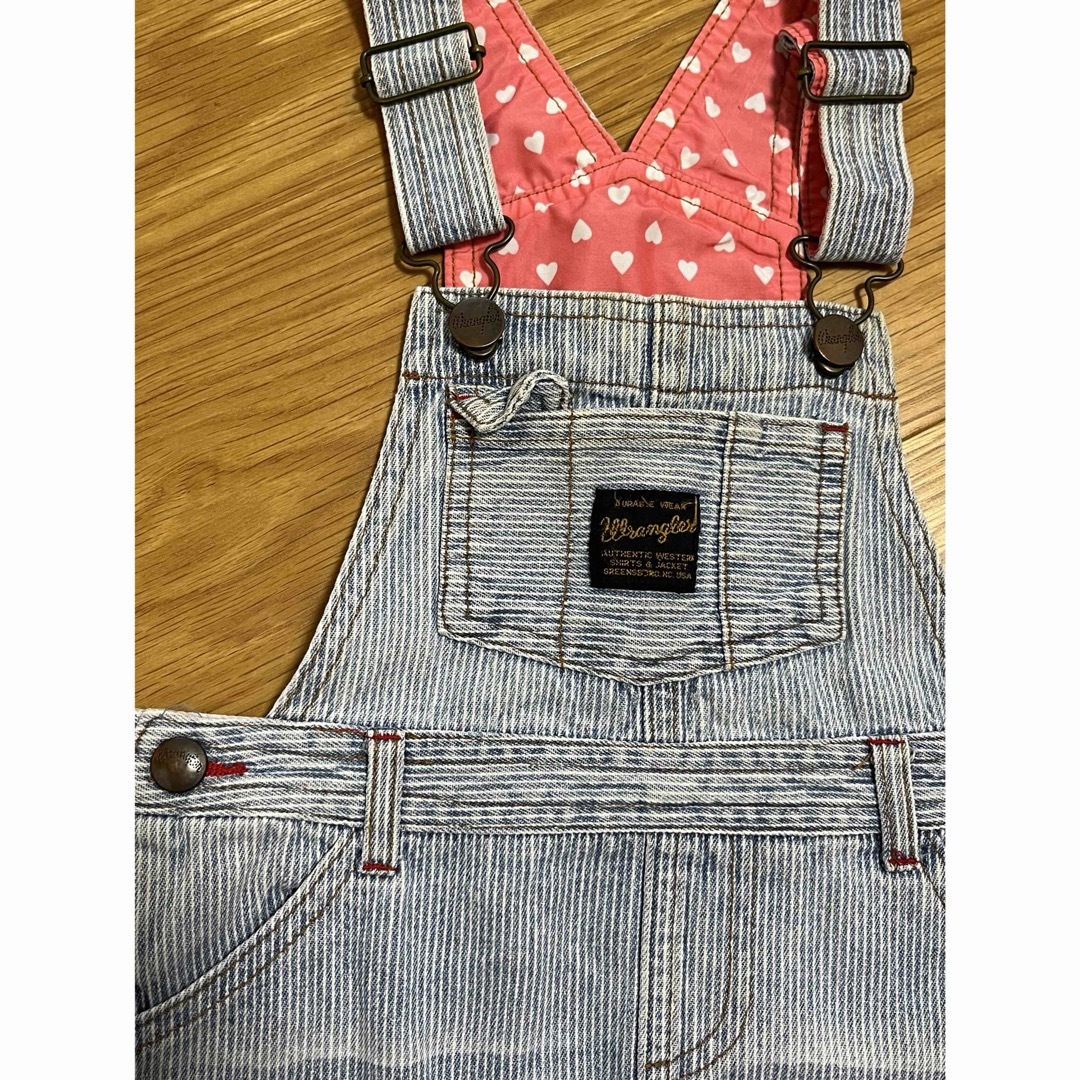 Wrangler(ラングラー)のラングラー　オーバースカート　90 キッズ/ベビー/マタニティのキッズ服女の子用(90cm~)(スカート)の商品写真