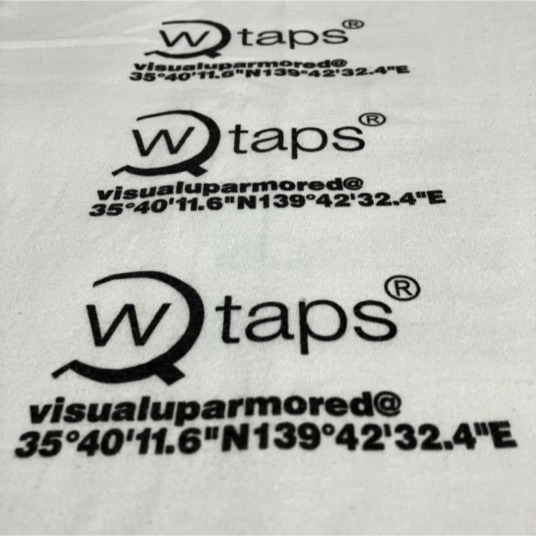 W)taps(ダブルタップス)のWTAPS　ダブルタップス　GPS S/S TEE　ロゴTシャツ　両面デザイン メンズのトップス(Tシャツ/カットソー(半袖/袖なし))の商品写真