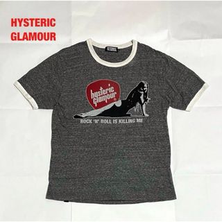 ヒステリックグラマー(HYSTERIC GLAMOUR)の【希少】HYSTERIC GLAMOUR　ヒステリックグラマー　リンガーTシャツ(Tシャツ/カットソー(半袖/袖なし))