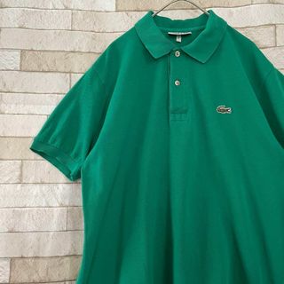 ラコステ(LACOSTE)のLACOSTE ラコステ ポロシャツ 半袖 刺繍ロゴ 4(ポロシャツ)