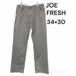 JOEFRESH　古着　34×30　コットンパンツ　チノパンツ　ボトムス(チノパン)