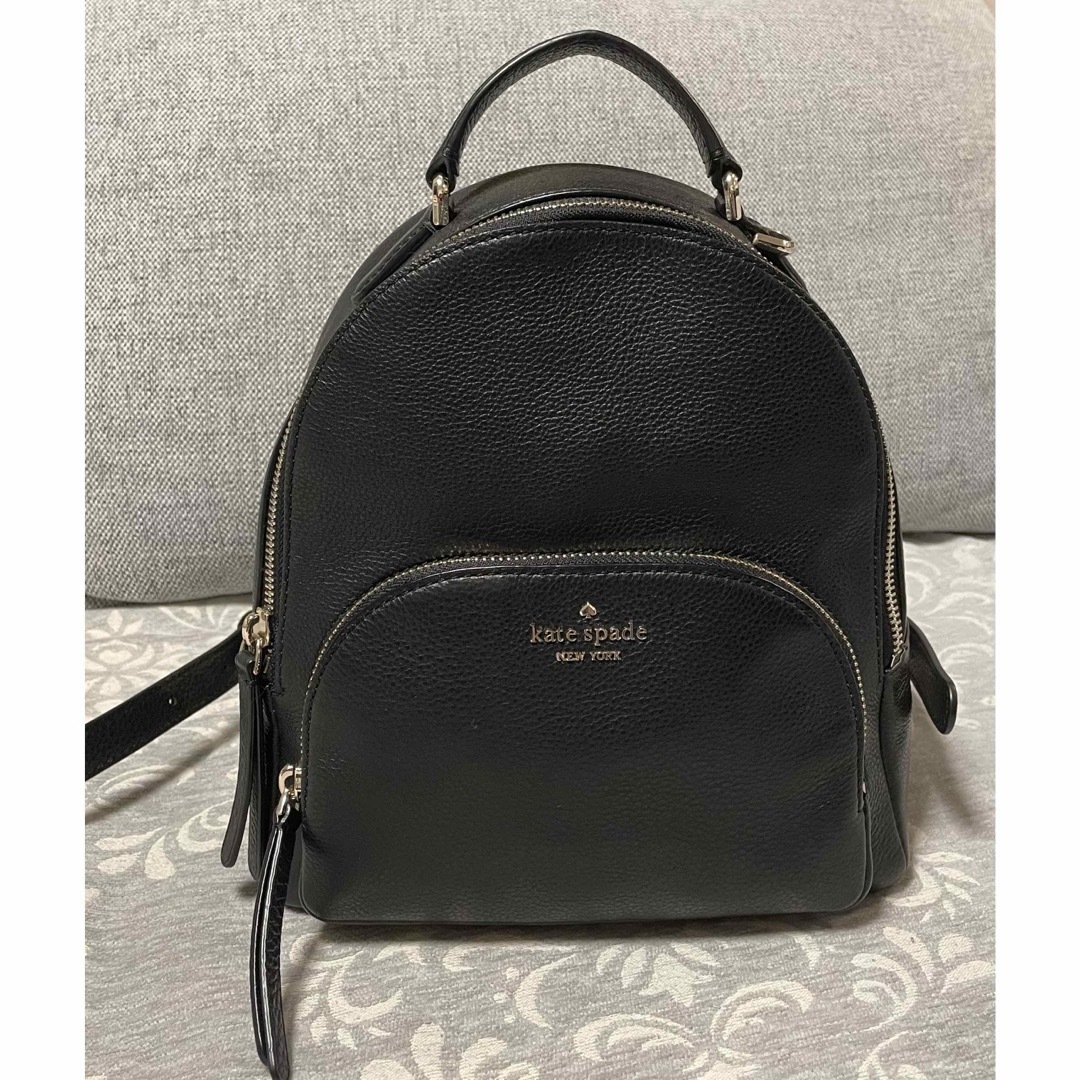 kate spade new york(ケイトスペードニューヨーク)のケイトスペード  レザーリュック　美品 レディースのバッグ(リュック/バックパック)の商品写真