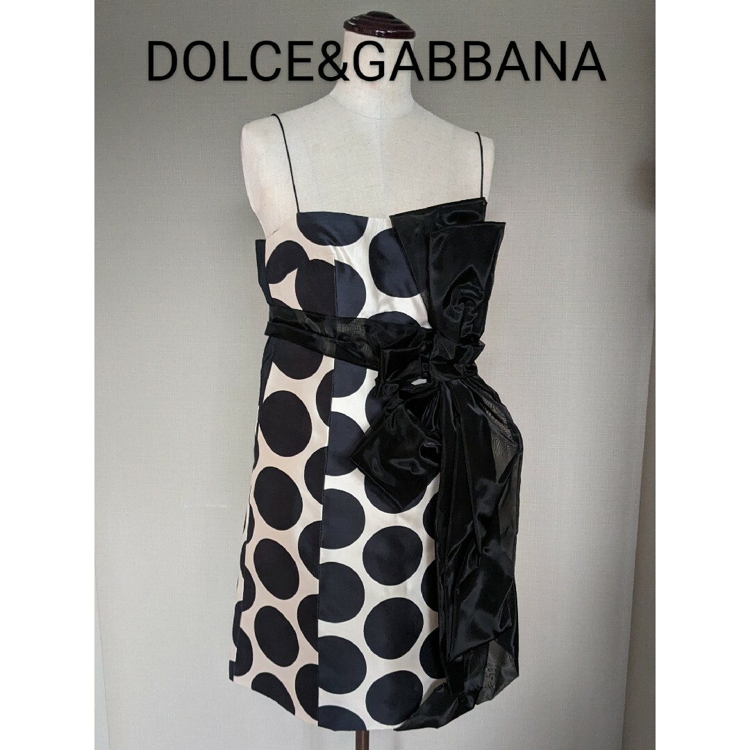 シルク】DOLCE&GABBANA パーティードレス カクテルドレス ミニドレス シルク】DOLCE&GABBANA パーティードレス カクテルドレス ミニドレス