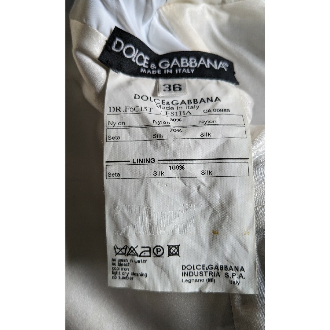シルク】DOLCE&GABBANA パーティードレス カクテルドレス ミニドレス シルク】DOLCE&GABBANA パーティードレス カクテルドレス ミニドレス