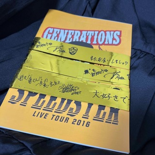 ジェネレーションズ(GENERATIONS)のGENERATIONS ジェネ LIVE TOUR 2016 パンフレット 金テ(ミュージシャン)
